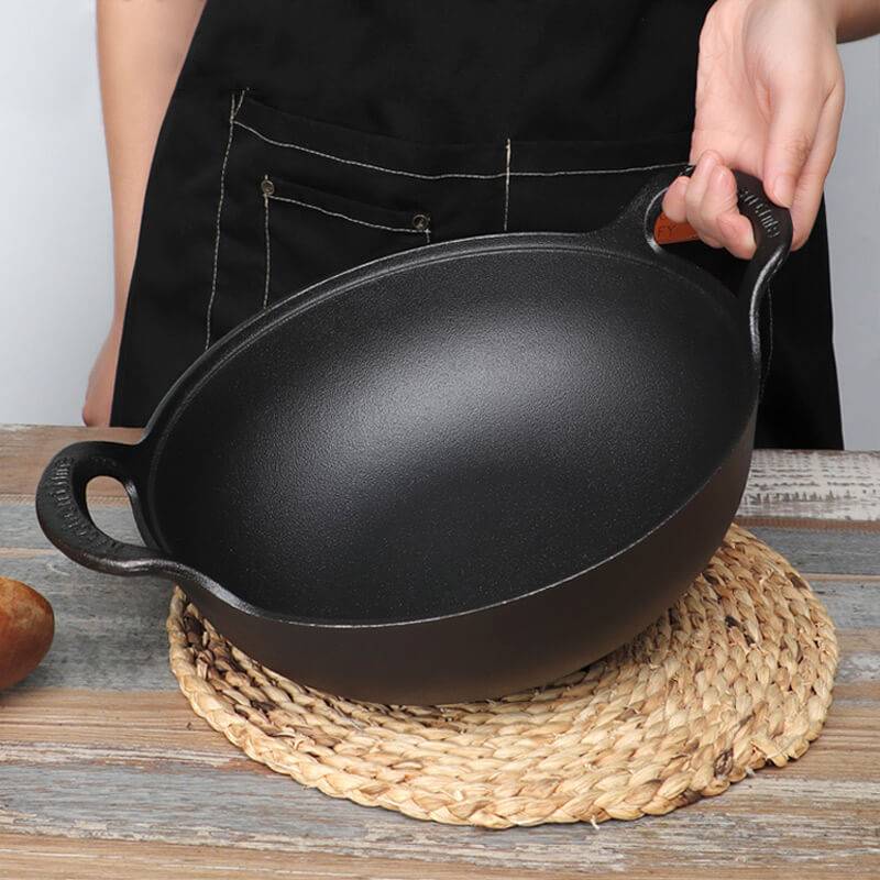 🎁 Hot Sale 49% OFF 🔥Cast Iron Pot Uncoated And Non Stick