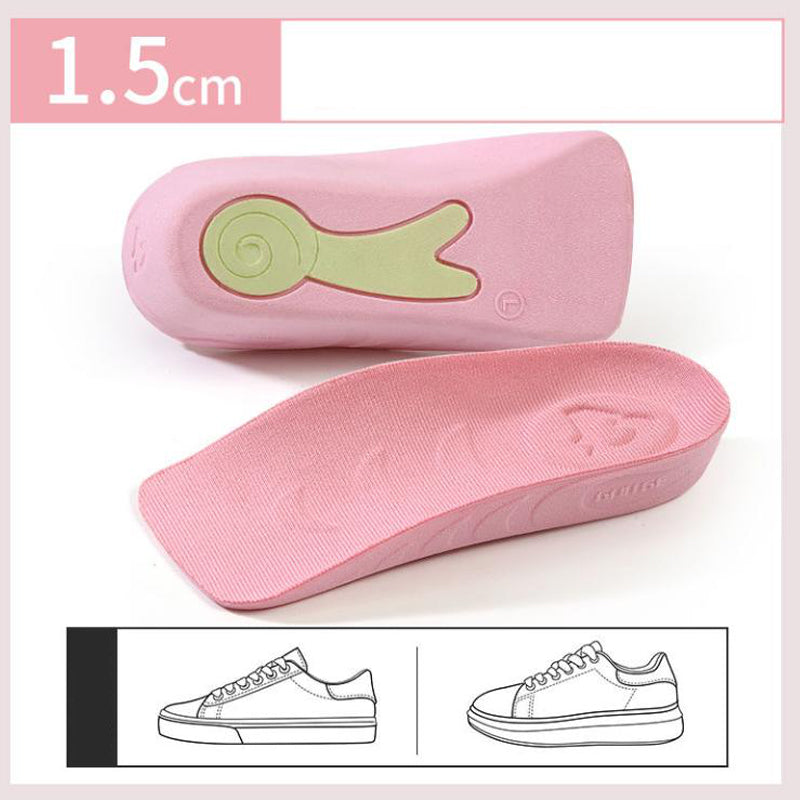 Silicone Anti-Slip Height-Increasing Insoles
