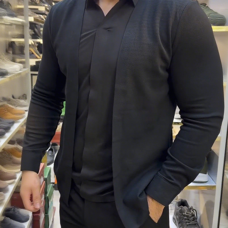 💥Men's Mock Two-Piece Shirt